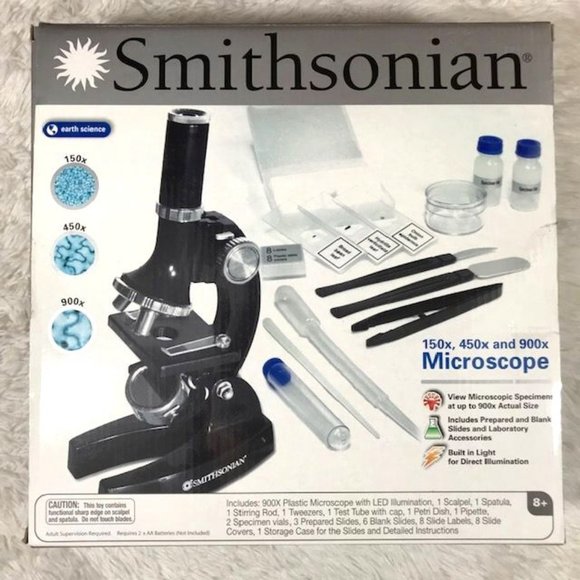Smithsonian NSI 150x/450x/900x Microscope Kit - Picture 13 of 16